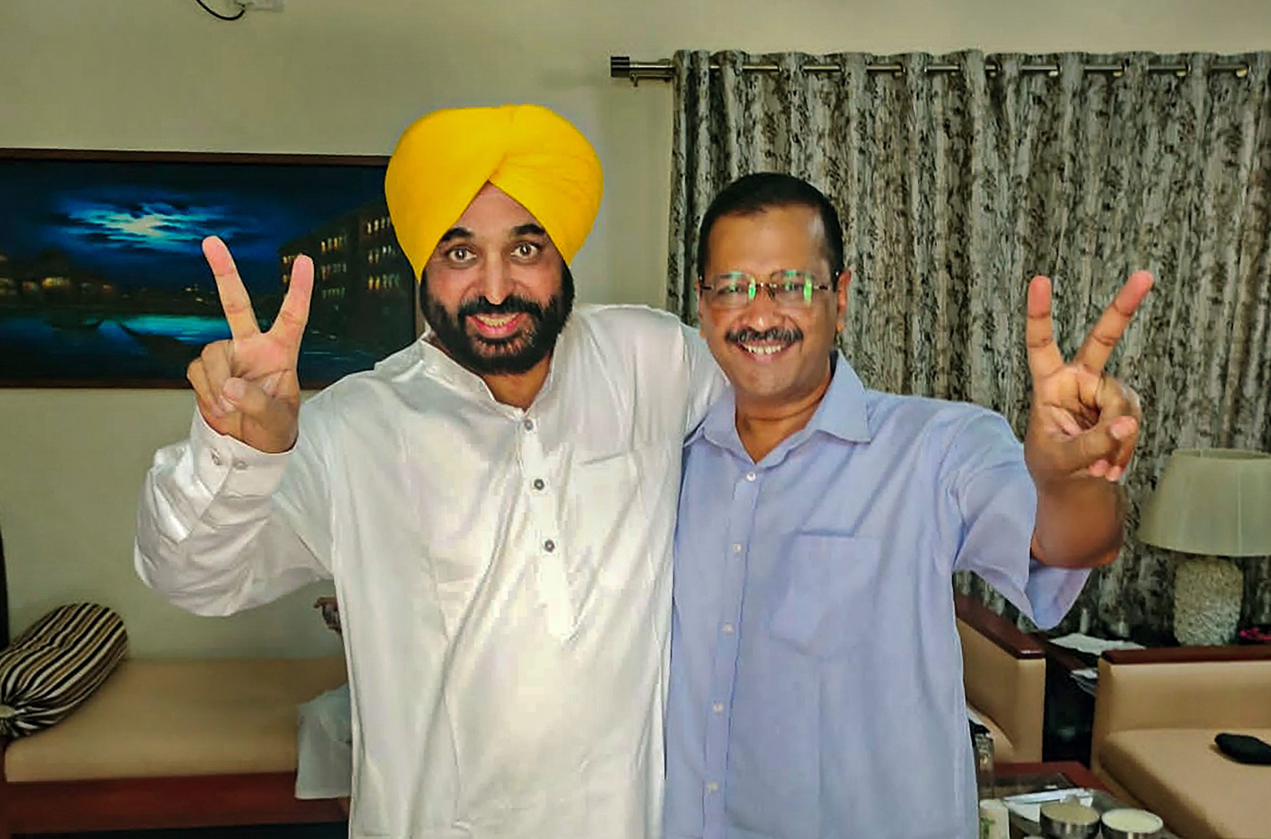 Bhagwant Mann meets Punjab Governor, says ‘Punjab is invited’ for oath-taking ceremony