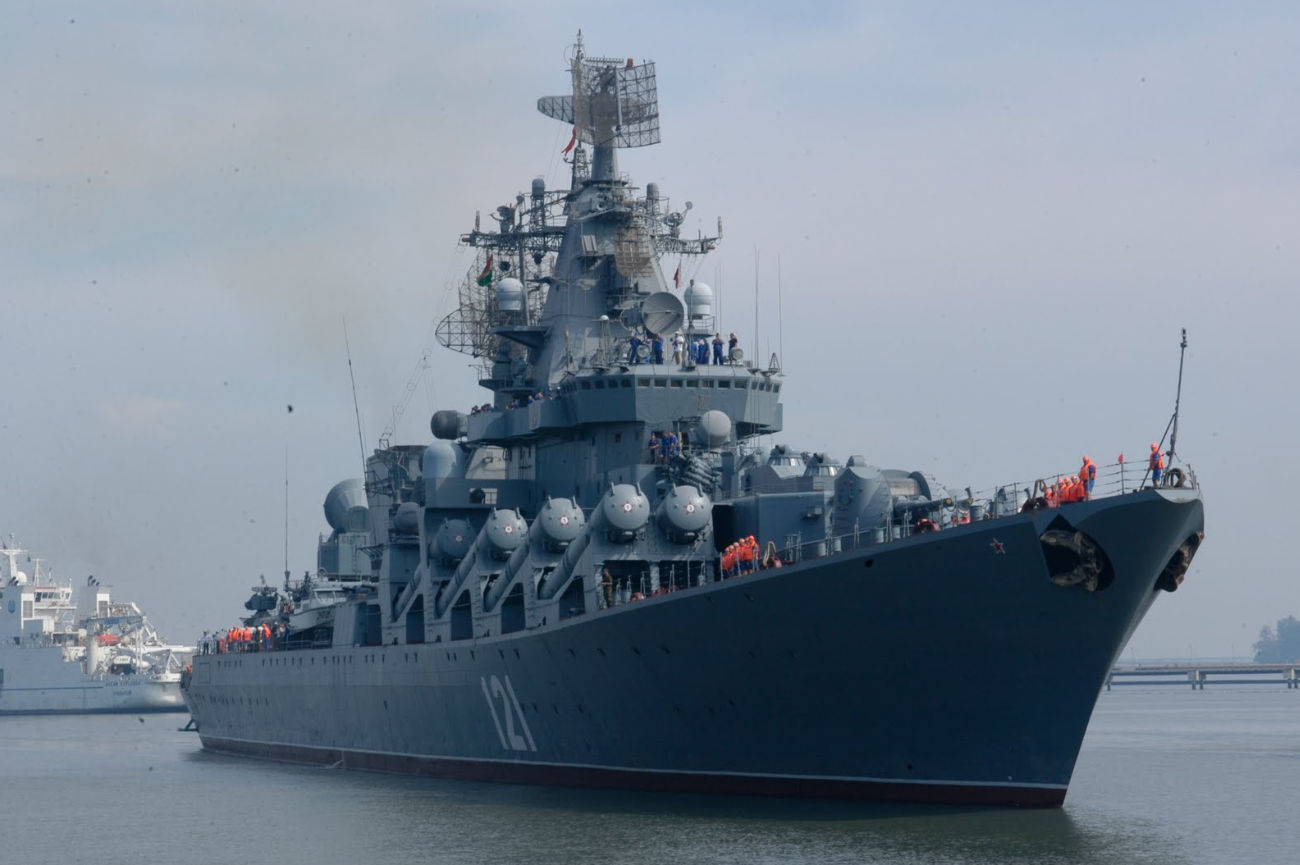 Follow the Moskva, to the bottom of the sea? Ukraine sinks Russian flagship