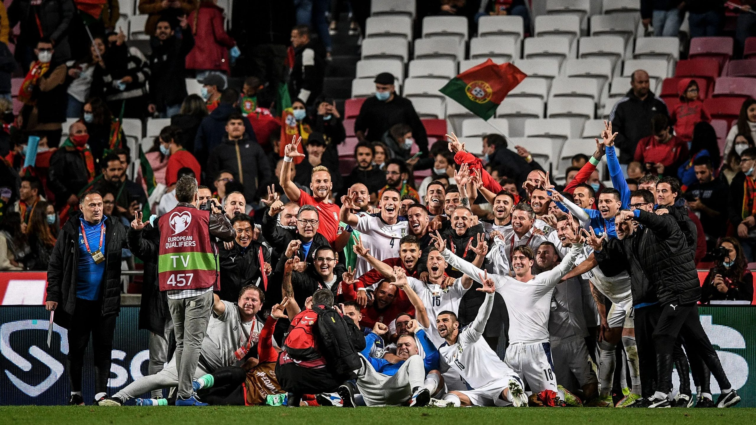 Aleksandar Mitrovic, Serbia sink Portugal, seal World Cup 2022 berth