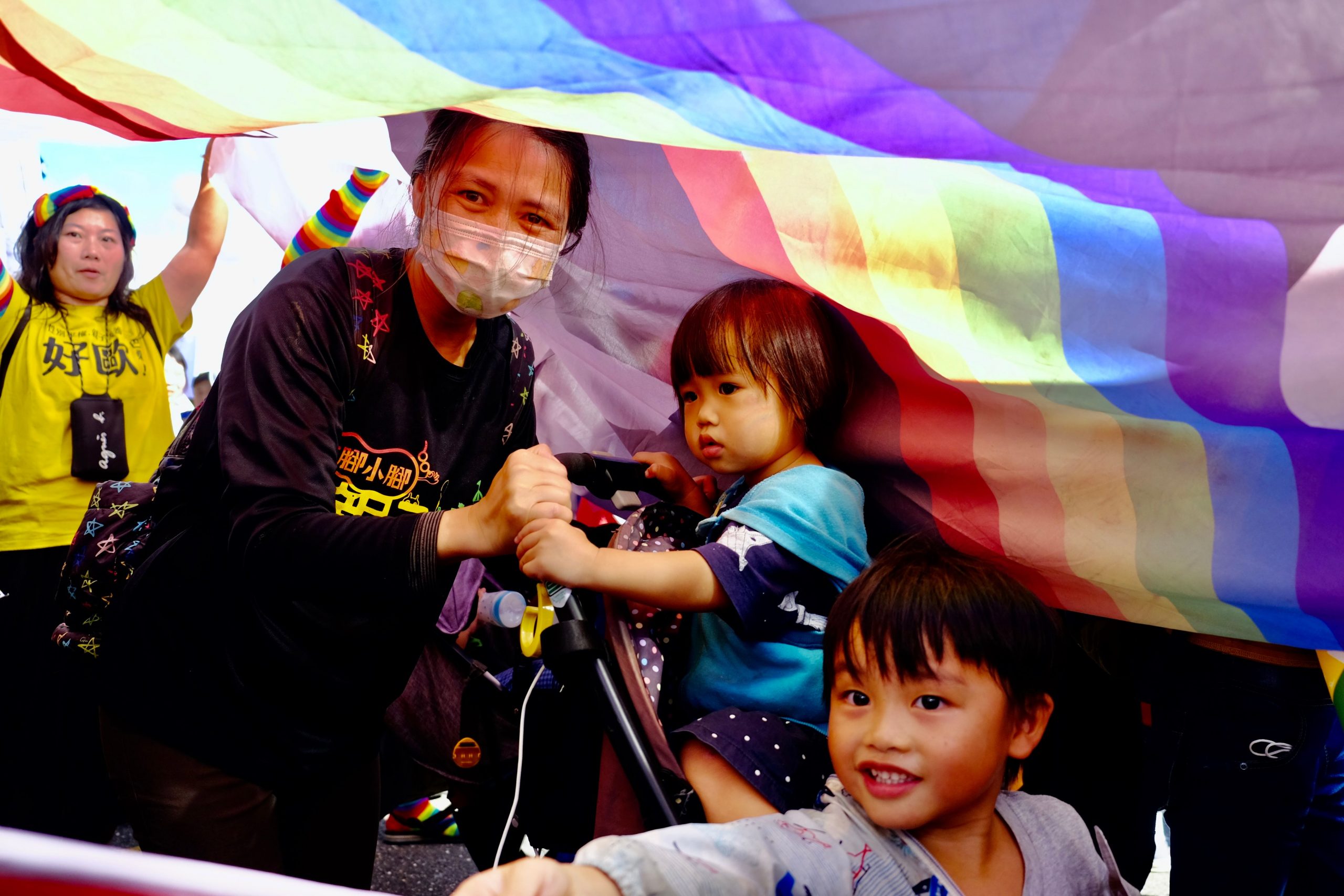 Taiwan wears a rainbow as pride parade runs through Taipei