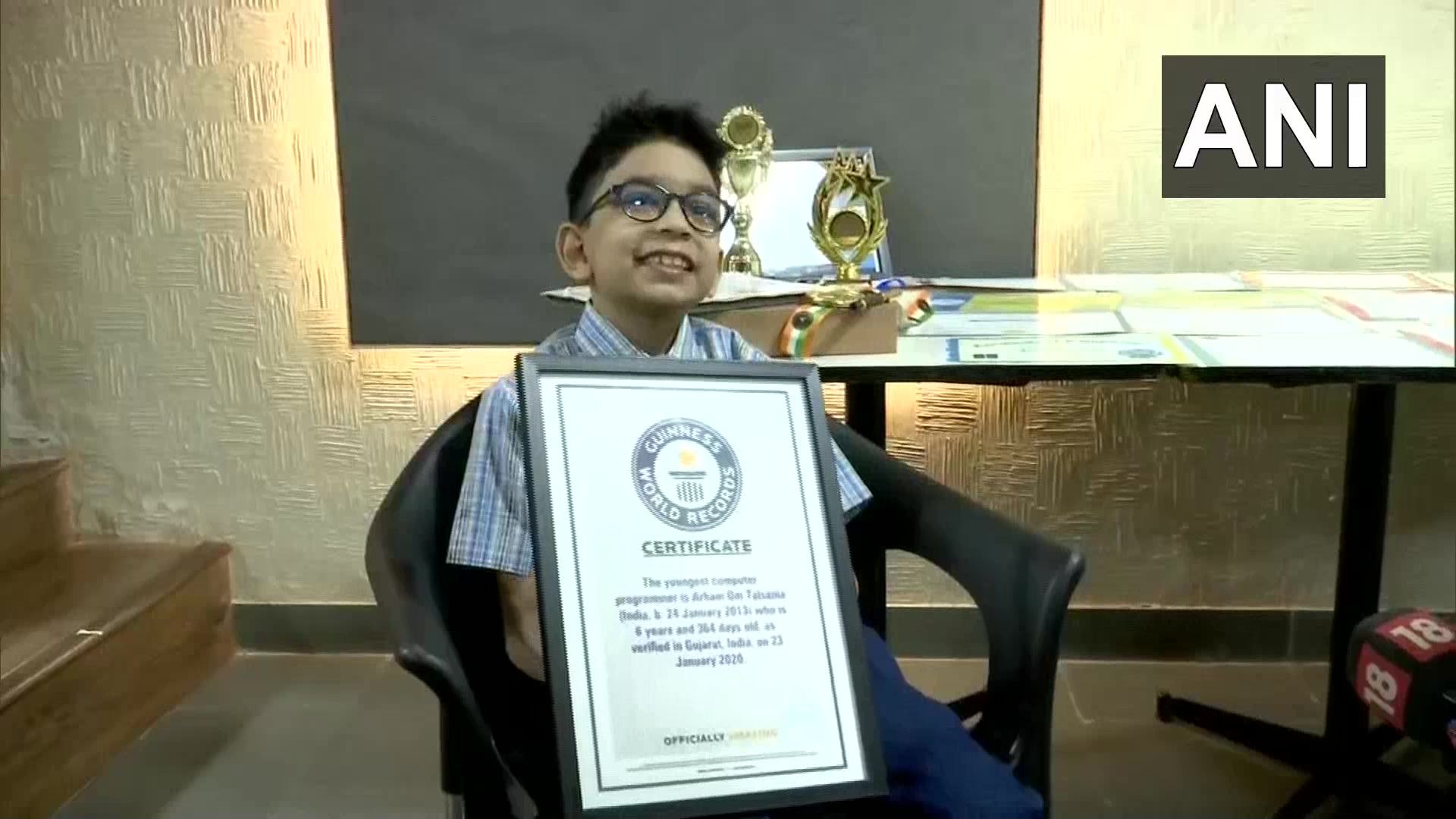 Six-year-old sets world record as youngest computer programmer