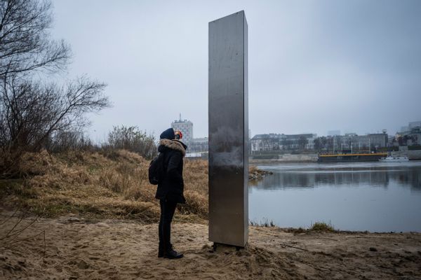 Mystery monolith makes appearance in Canada
