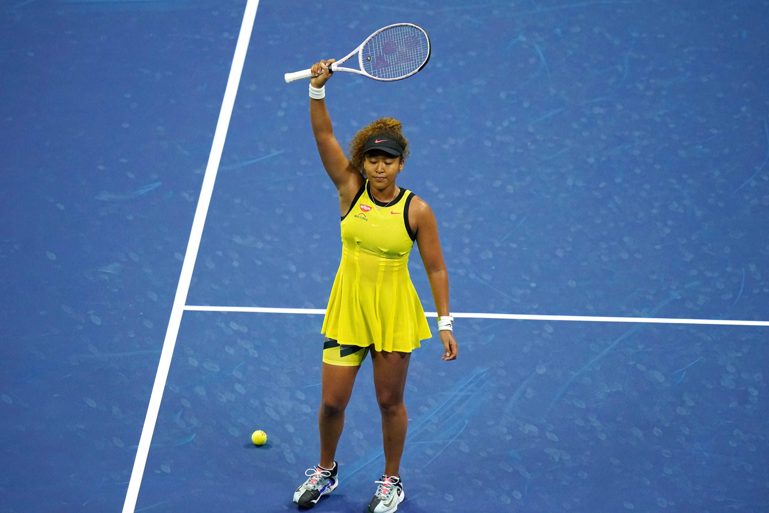 US Open: Naomi Osaka makes winning return to Grand Slam tennis, cruises to Round 2