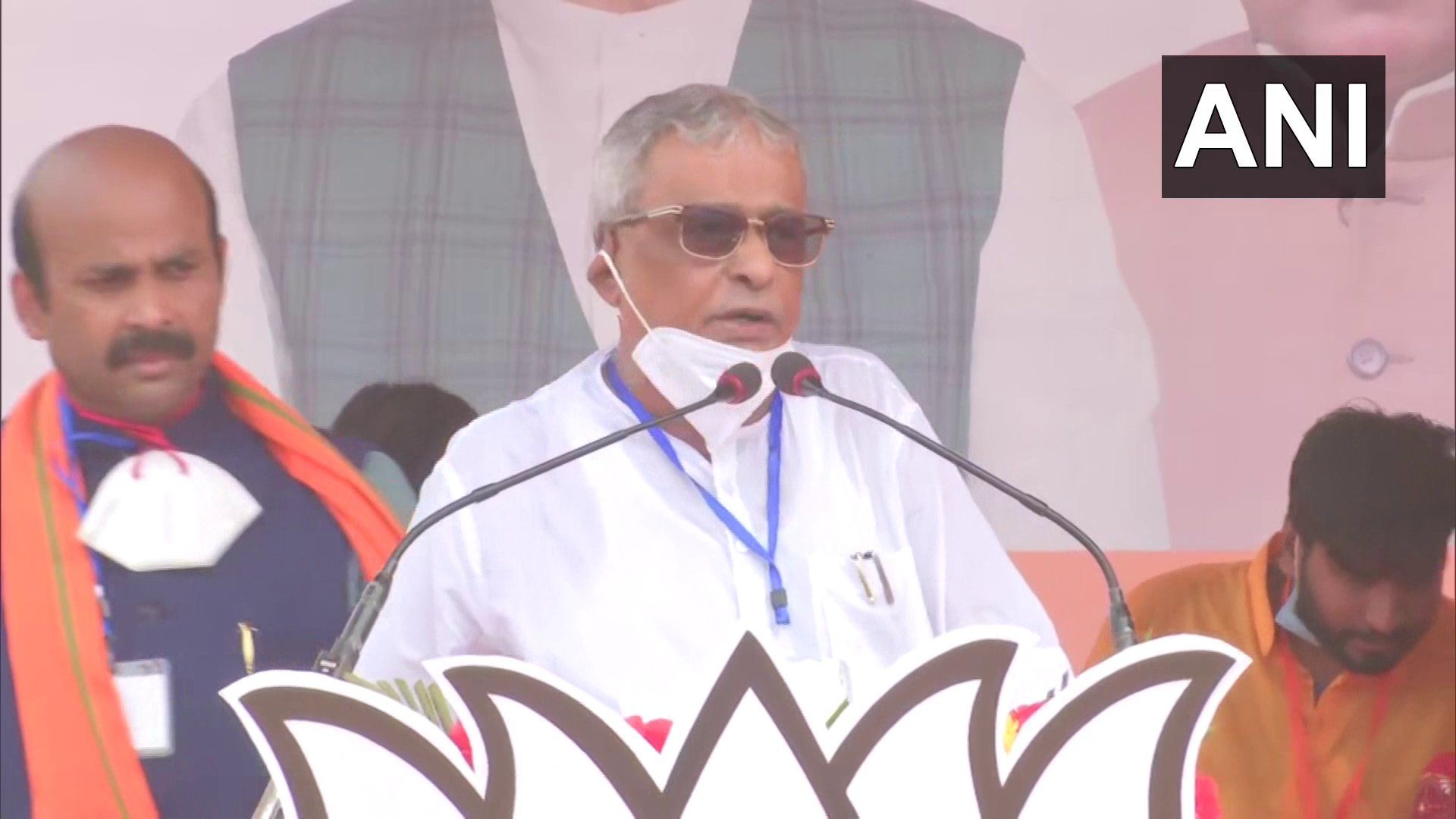 Sisir Adhikari, TMC MP and father of Suvendu Adhikari, joins BJP