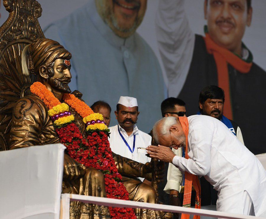 Mahan mahanayak: PM Modi leads tributes on Shivaji Jayanti