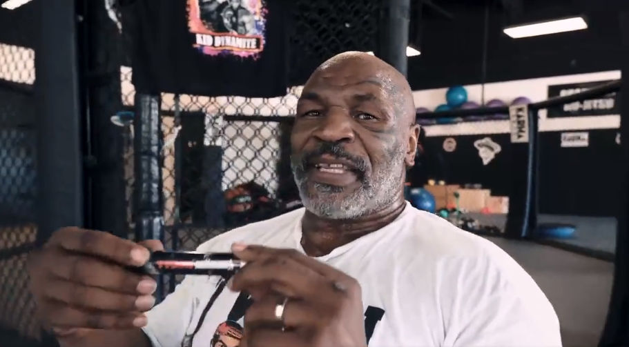 Pink fingernail makes Mike Tyson see red, former boxer almost hits fan again