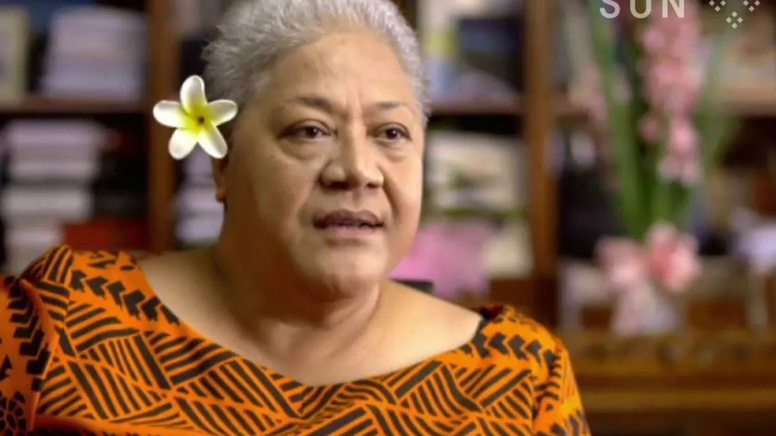 Samoa’s first woman PM takes oath in a tent as incumbent locks parliament