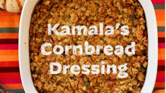 Kamala Harris shares her special ‘Cornbread Dressing’ recipe for Thanksgiving
