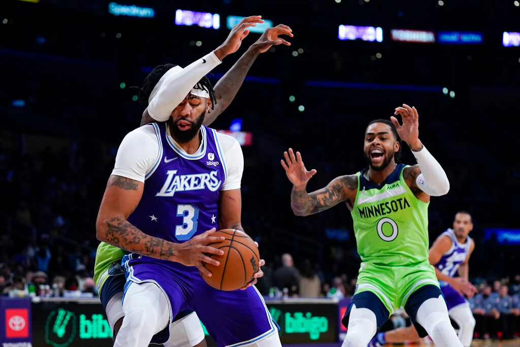 NBA: Towns, Timberwolves thrash Los Angeles Lakers 107-83 to snap 6-game skid