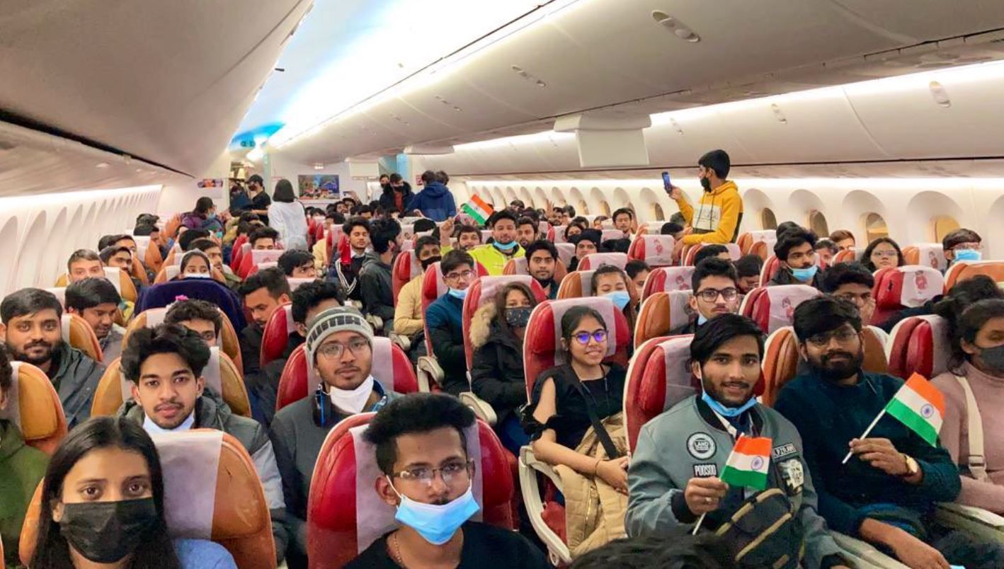 Third Air India evacuation flight brings home 240 Indians from Ukraine