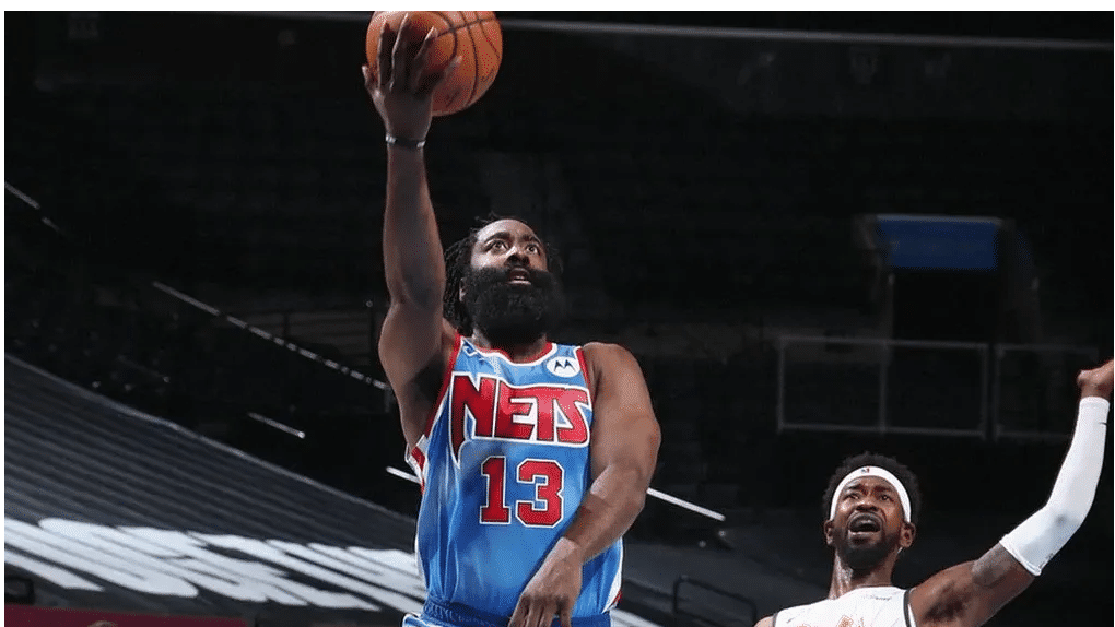James Harden posts triple double in Brooklyn Nets debut