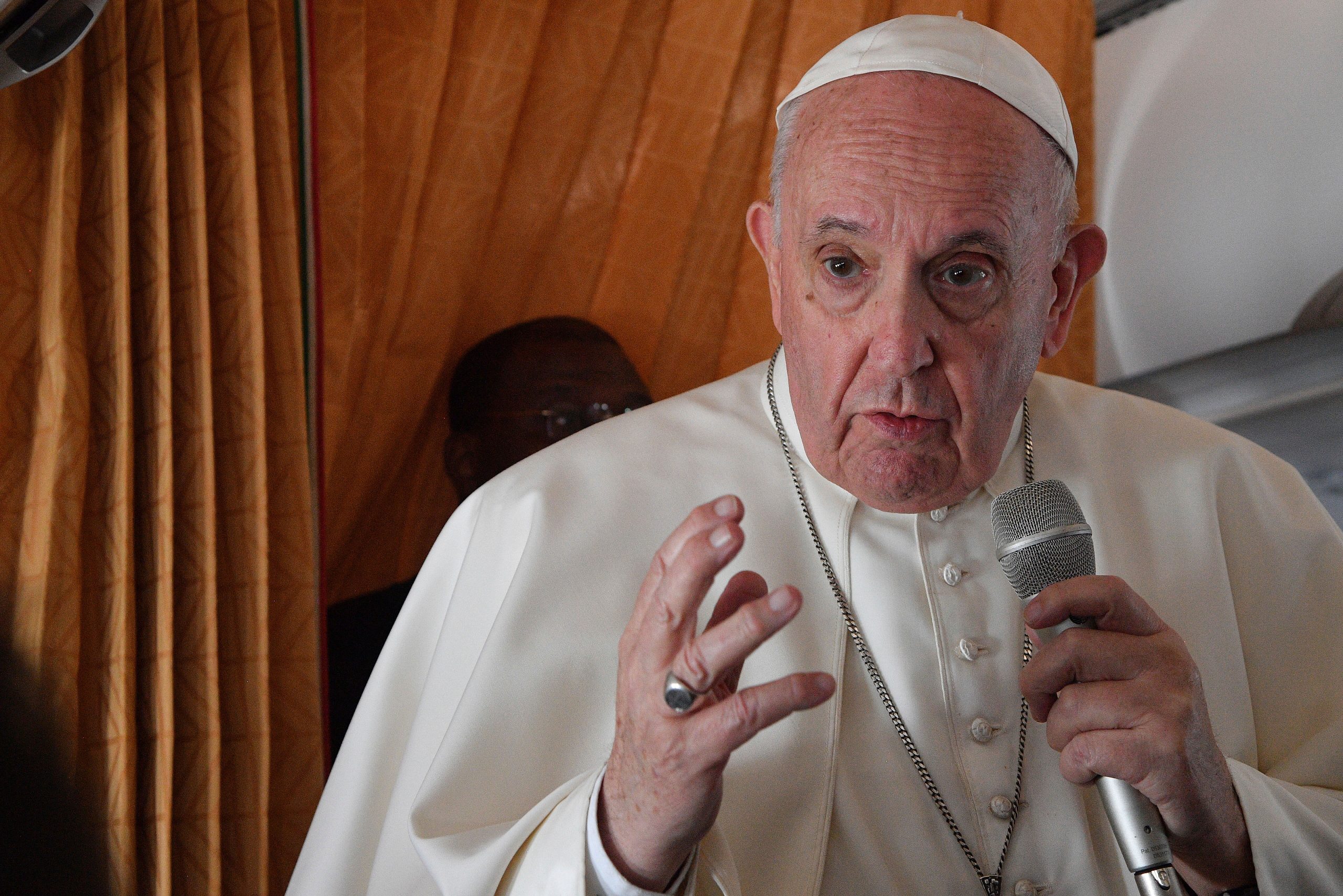 Pope Francis visits Russian embassy to express concern about Ukraine invasion