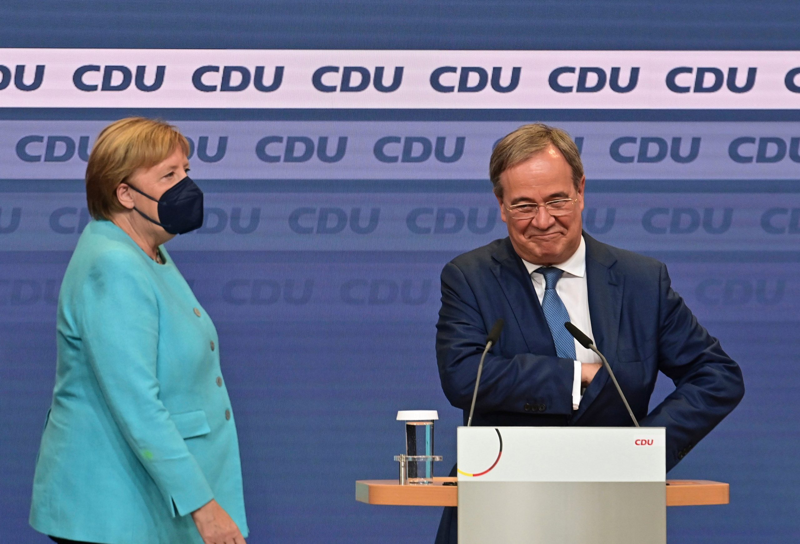 Germany polls: Angela Merkel’s party loses to Social Democrats after 16 years