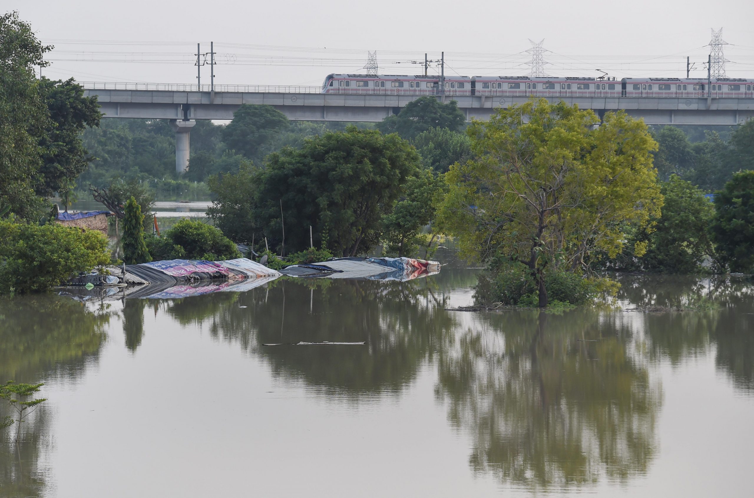 Watch: Yamuna water level past danger mark, homes flooded in Delhi