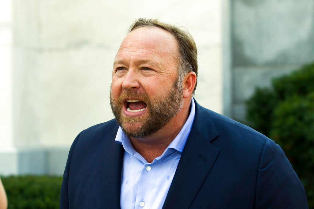 Conspiracy theorist Alex Jones liable for defamation in Sandy Hook shooting case