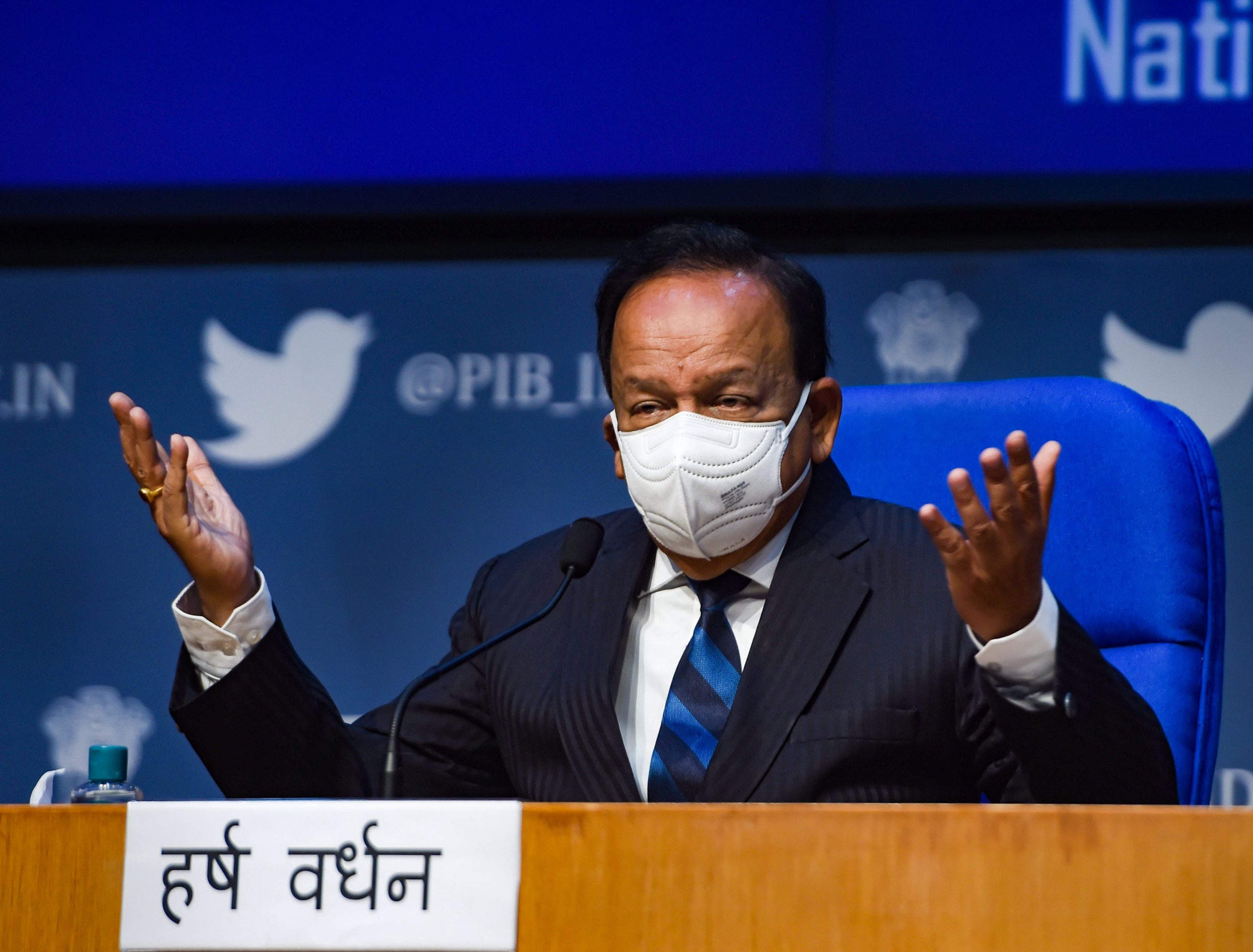 Health Minister Harsh Vardhan urges people to stay away from misinformation about COVID-19 vaccines