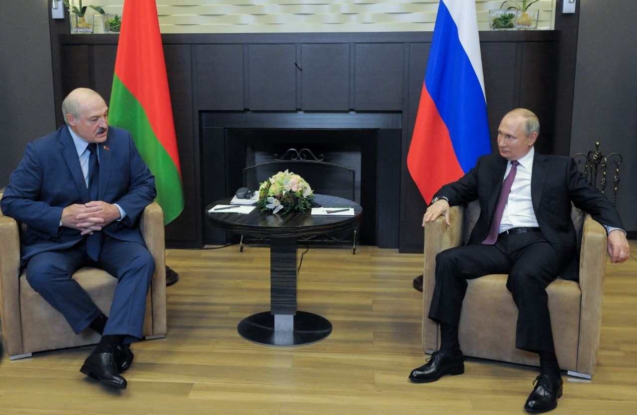 Putin meets Lukashenko as journalist’s arrest criticism boils up Europe
