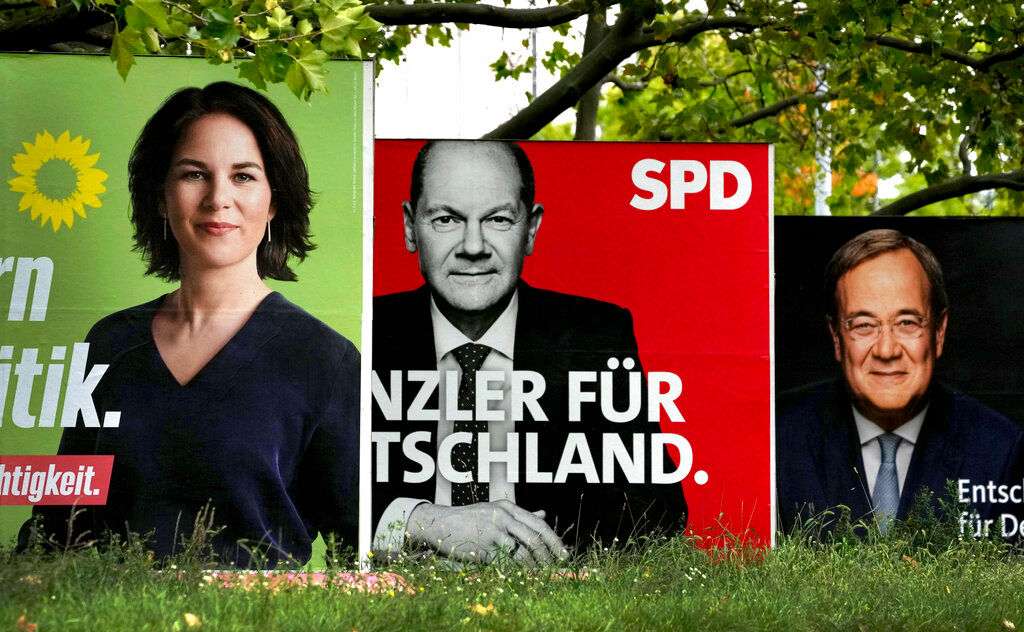 Floods, books and kids: Highlights of German election campaign