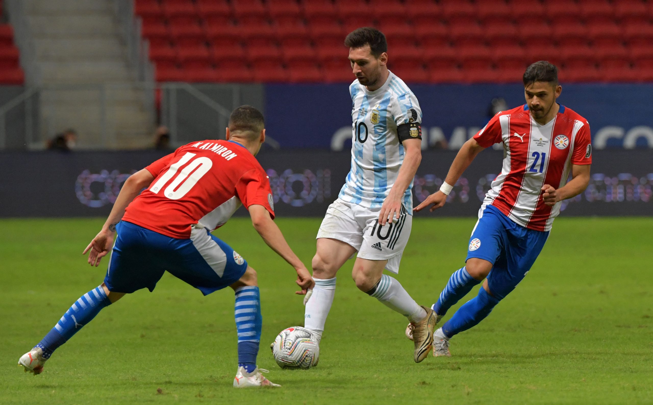 Argentina win 1-0 over Paraguay, secure quarterfinal spot in Copa America