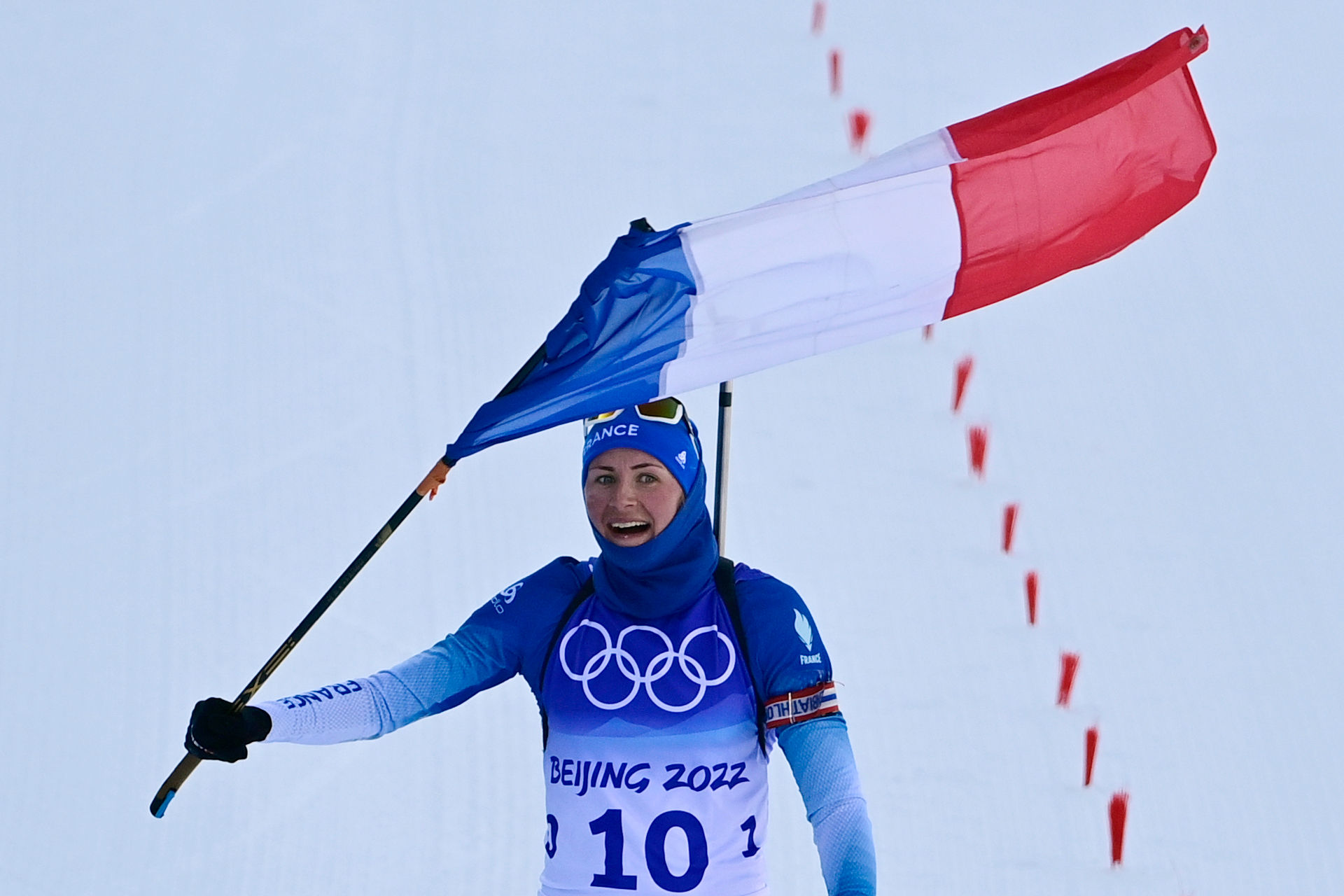 Beijing 2022: Justine Braisaz-Bouchet becomes 1st French woman to win mass start gold