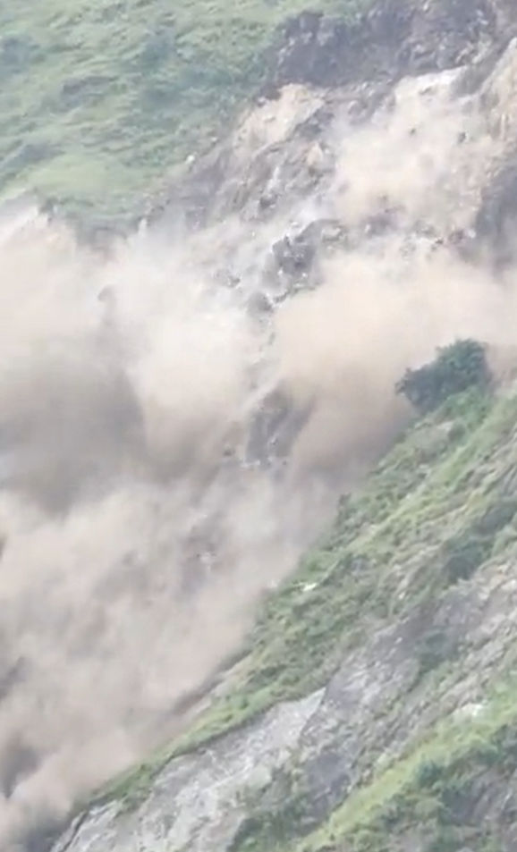 Watch: Massive landslide in Shimla caught on camera; blocks key highway