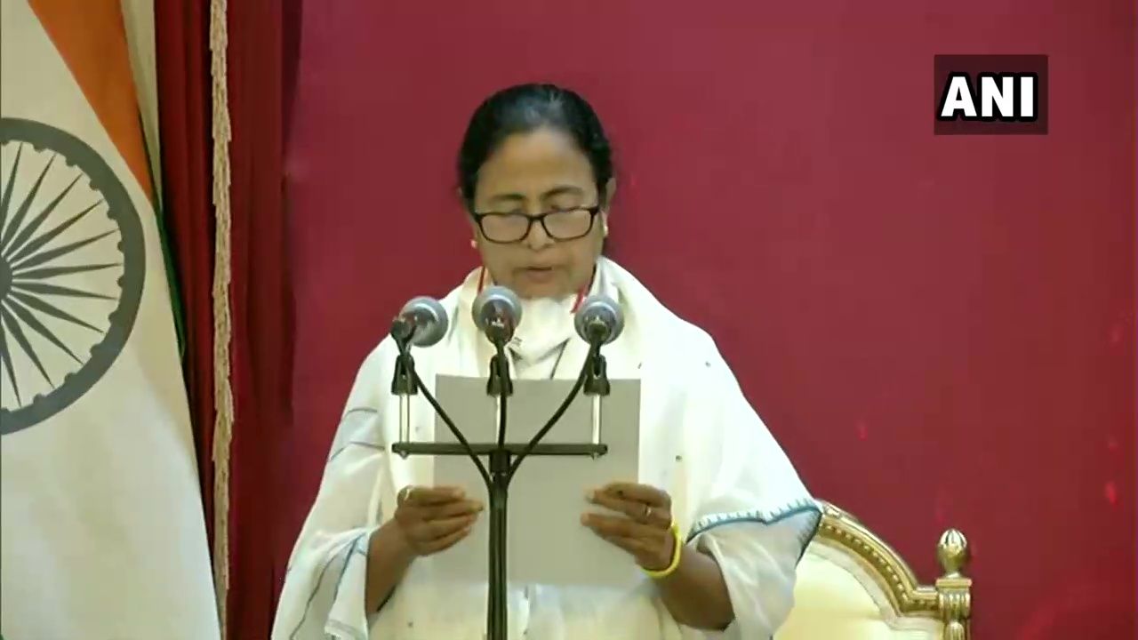 Mamata Banerjee begins third straight term as West Bengal Chief Minister