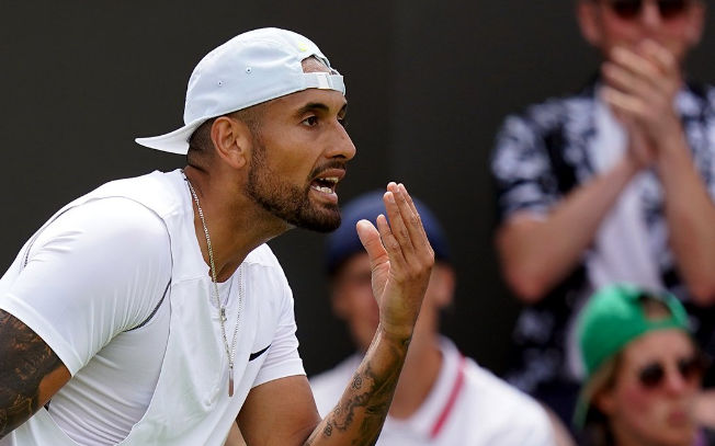 Spittin’ mad: Nick Kyrgios blasts fan abuse, old officials after Wimbledon win