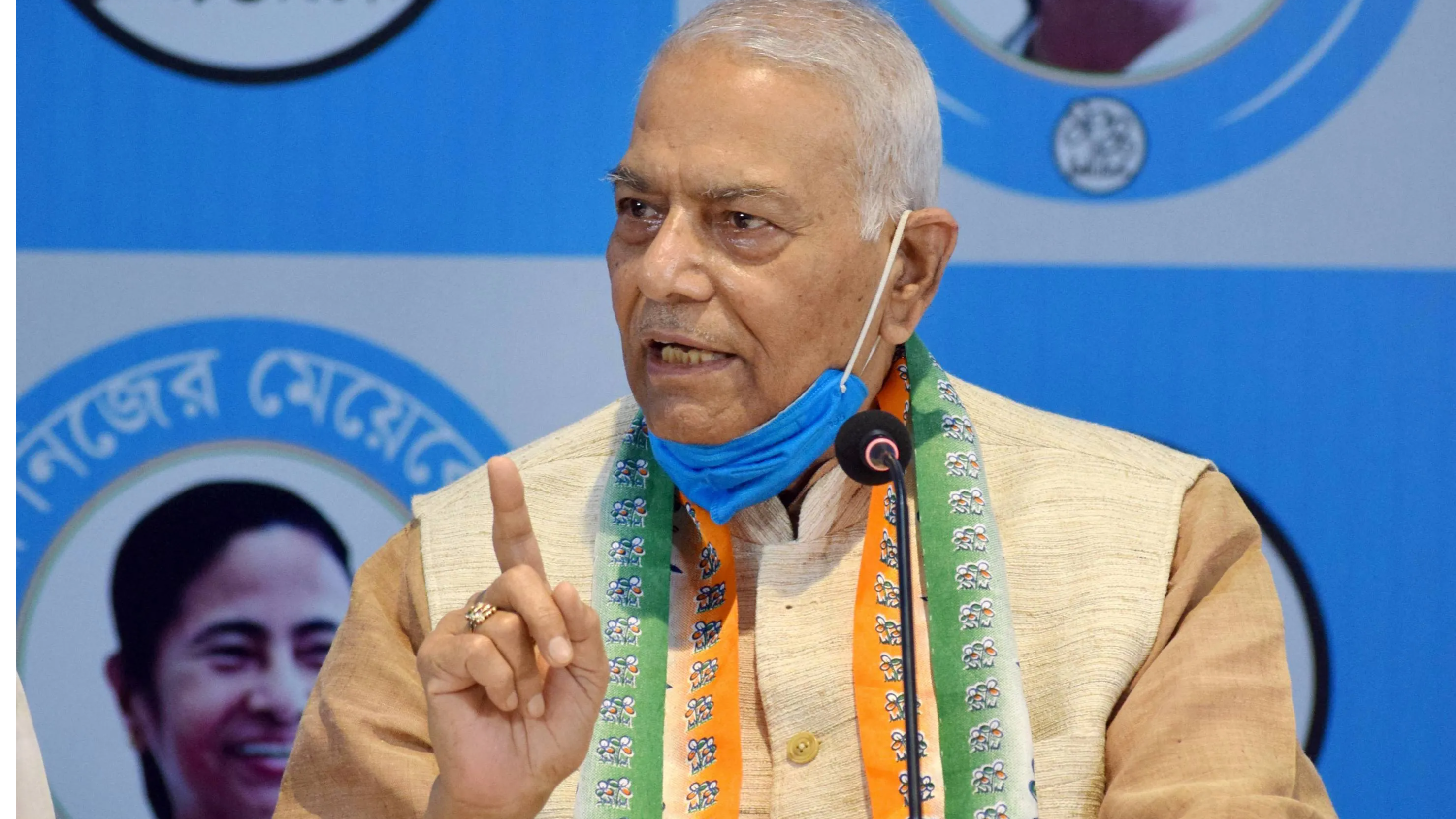 ‘Truly a world leader…’: Yashwant Sinha’s jibe at PM Modi over vaccine row