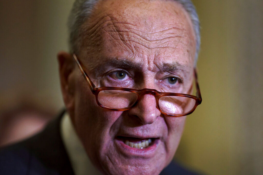 Roe v Wade: ‘Wrong side of history,’ Chuck Schumer on GOP role