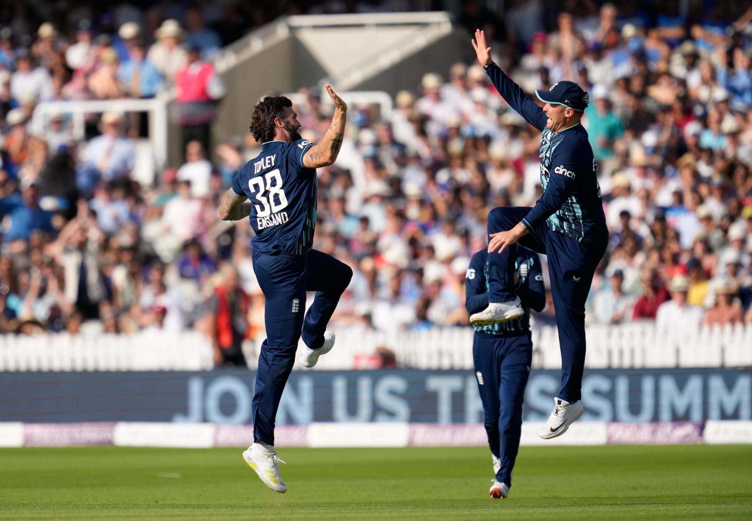 Reece Topley help England steamroll India at Lord’s, level ODI series