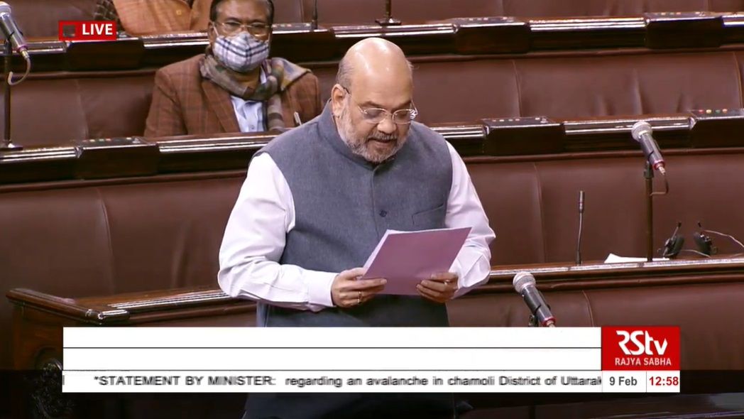’20 killed, 6 wounded, 197 missing’: Amit Shah briefs Parliament on Uttarakhand avalanche