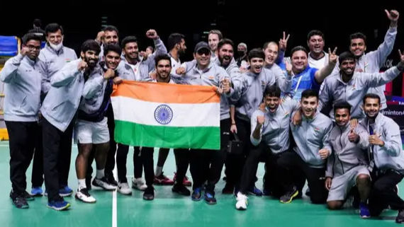 How much prize money are Thomas Cup-winning Indian shuttlers getting?