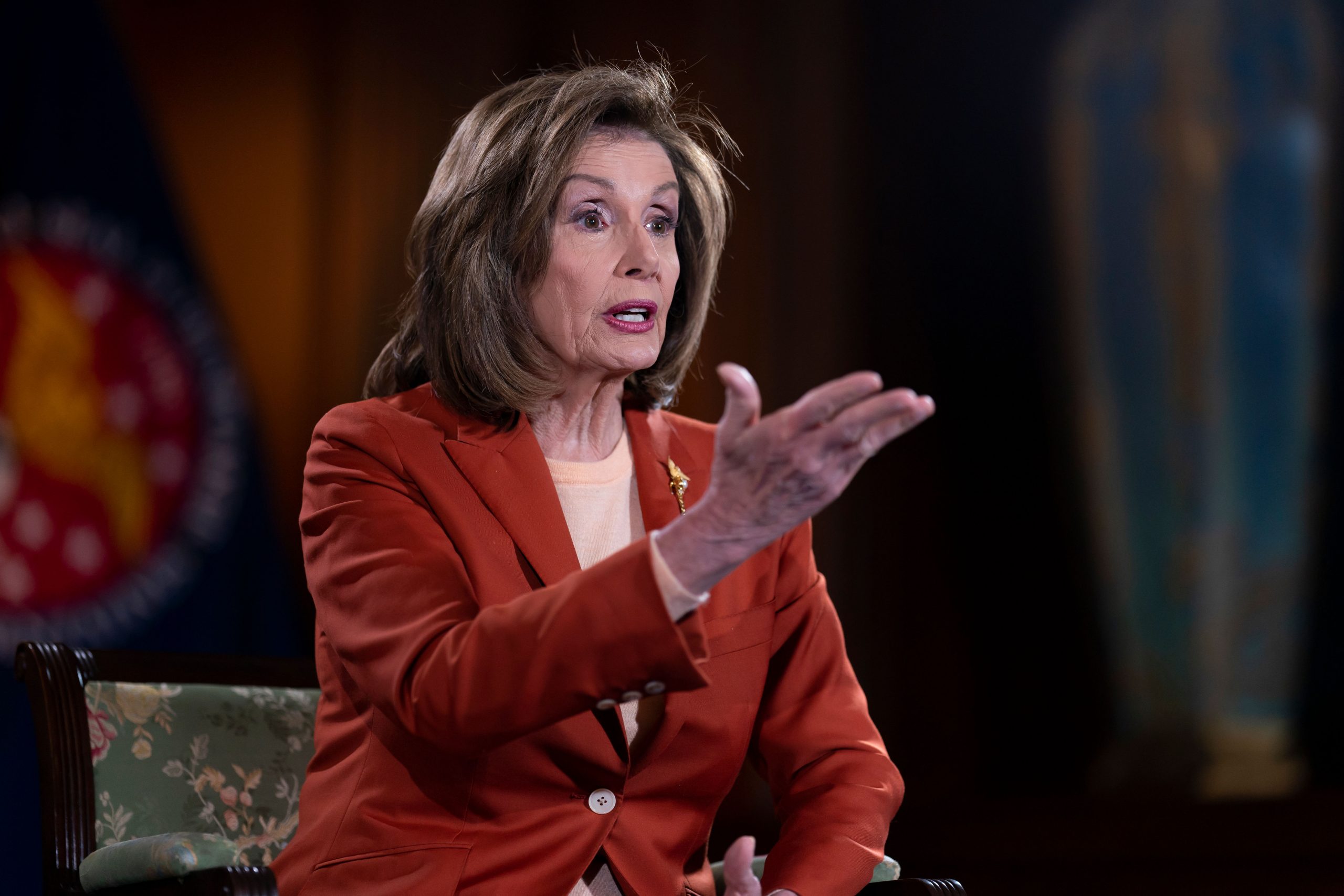 Pelosi lauds lawmakers, Congress holds moment of silence on Jan 6 anniversary