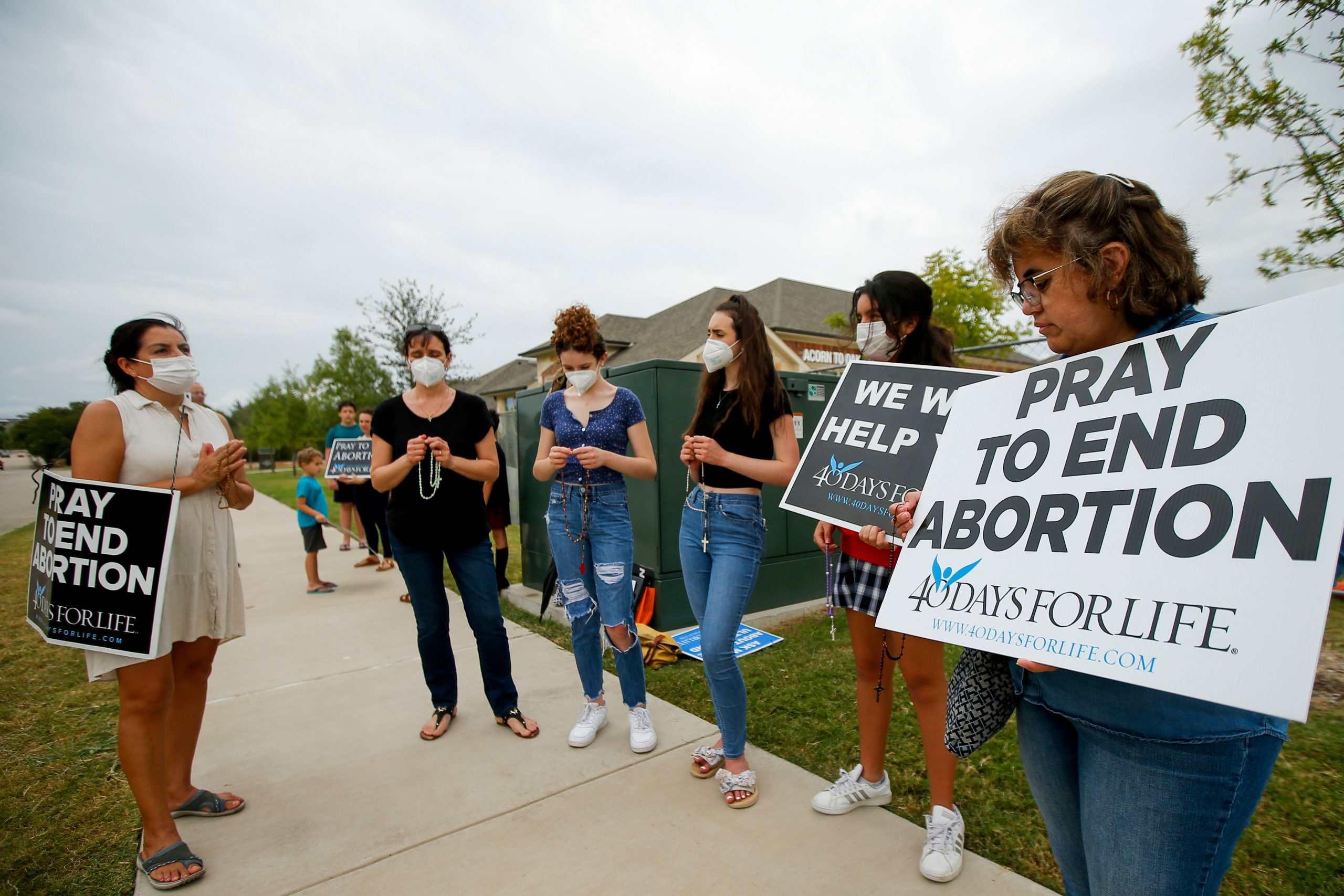 Texas abortion law foes target lawmakers’ corporate donors