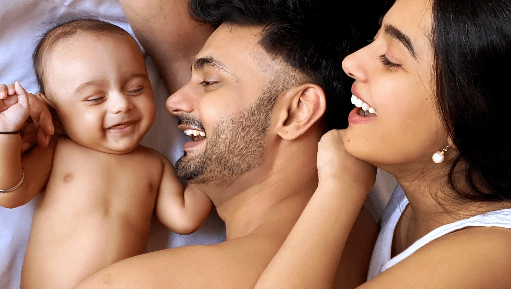 Actor Amrita Rao’s husband RJ Anmol shares first pic of baby boy