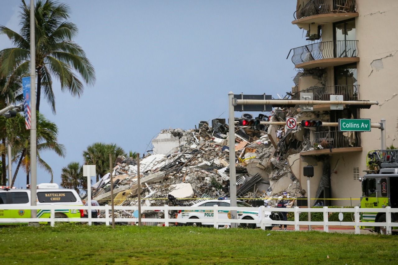 Hunt for survivors as Florida collapse leaves four dead, 159 unaccounted for