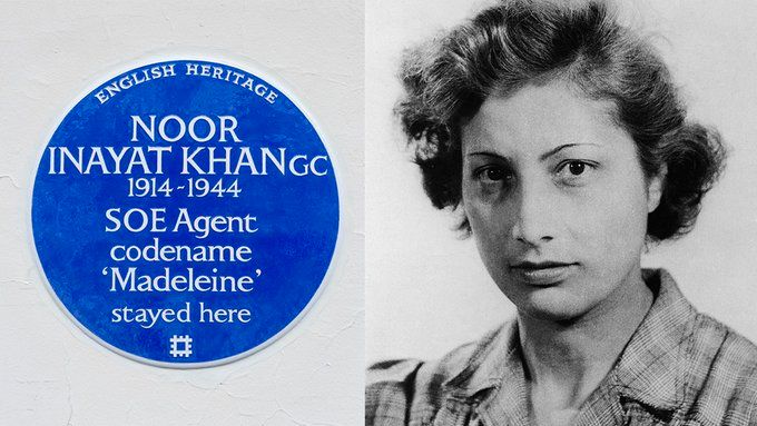 Indian origin World War II spy Noor Khan honoured with Memorial Plaque in London