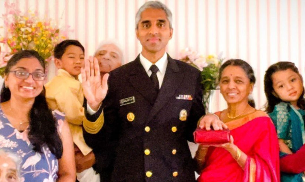 US Surgeon General Vivek Murthy and his family test positive for COVID-19