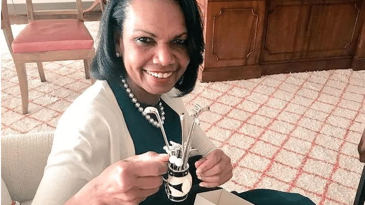Condoleezza Rice rips into Alexandria Ocasio-Cortezs Tax the Rich dress at AI Smith Dinner