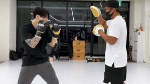 Viral Video! BTSs Jungkook Shows Off His Boxing Skills