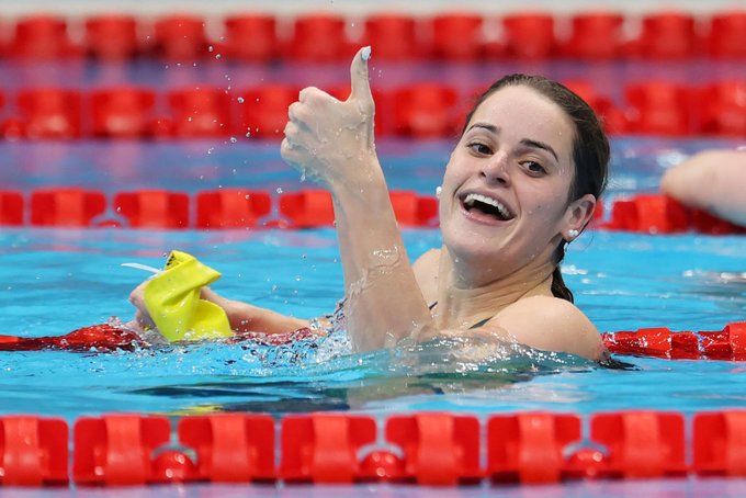 Australia’s Kaylee McKeown breaks Olympic record to win 100m backstroke gold