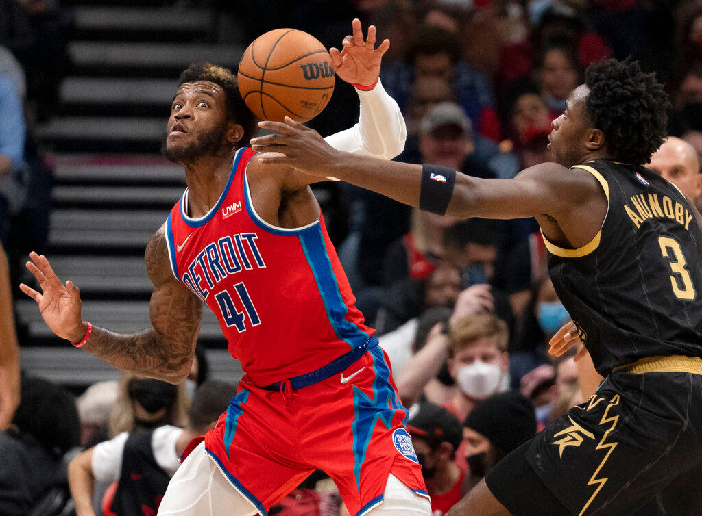NBA: Jerami Grant scores 24 points, Detroit Pistons beat Toronto Raptors 127-121