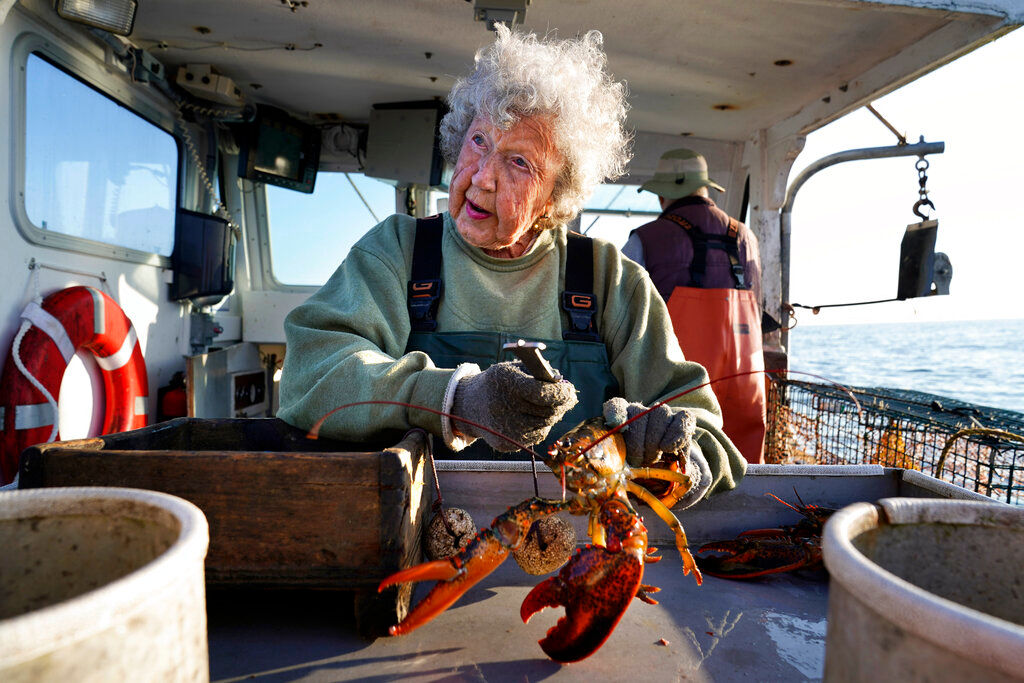 Meet this Maine woman, 101, possibly the oldest lobster fisher in the world