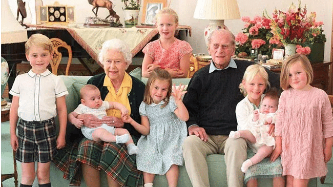 Britain’s royal family shares rare pictures of Prince Philip