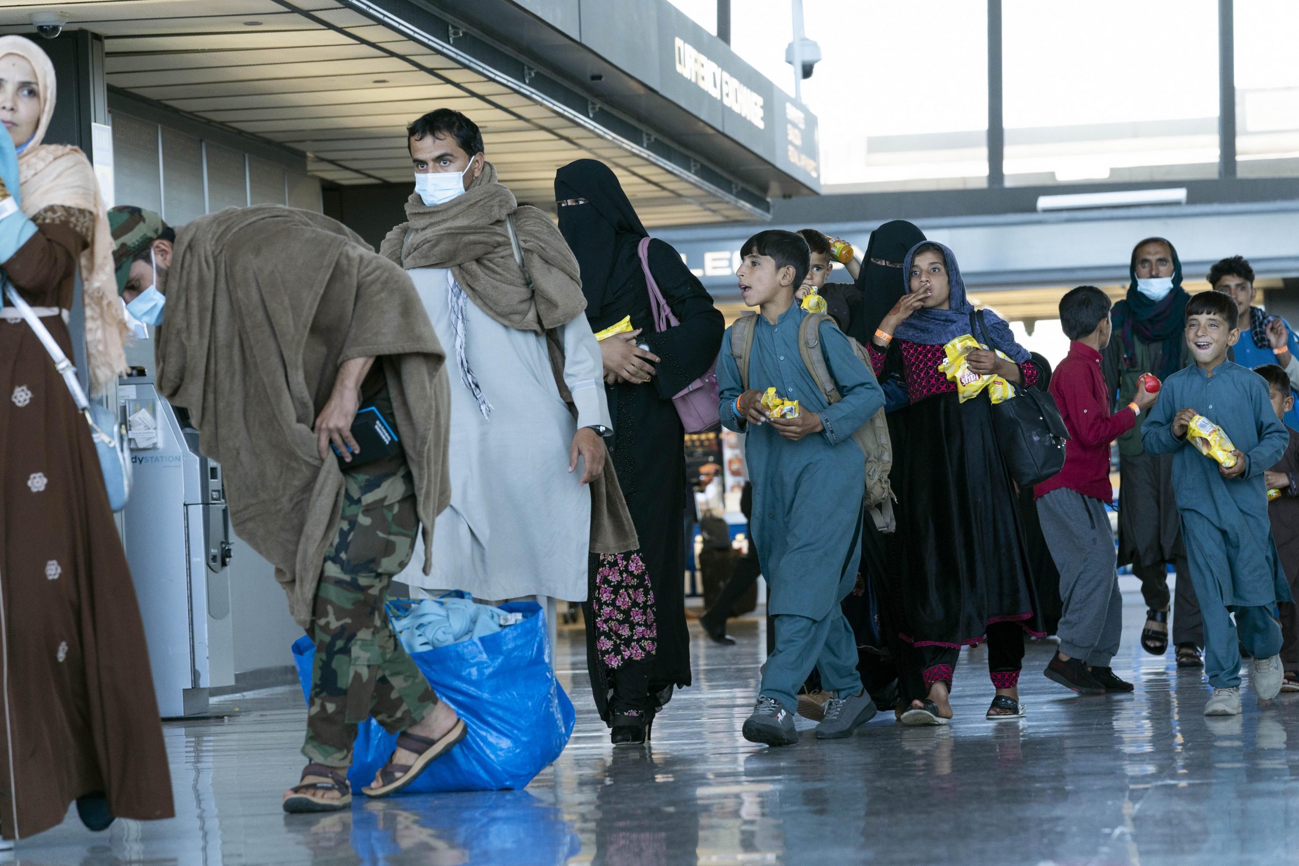 Several Americans board first evacuation flight from Afghanistan since US withdrawal