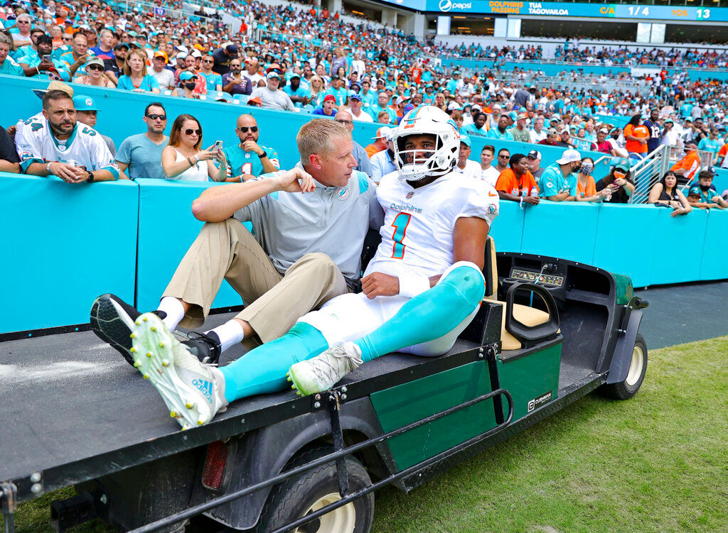 NFL: Miami Dolphins QB Tua Tagovailoa suffers rib injury