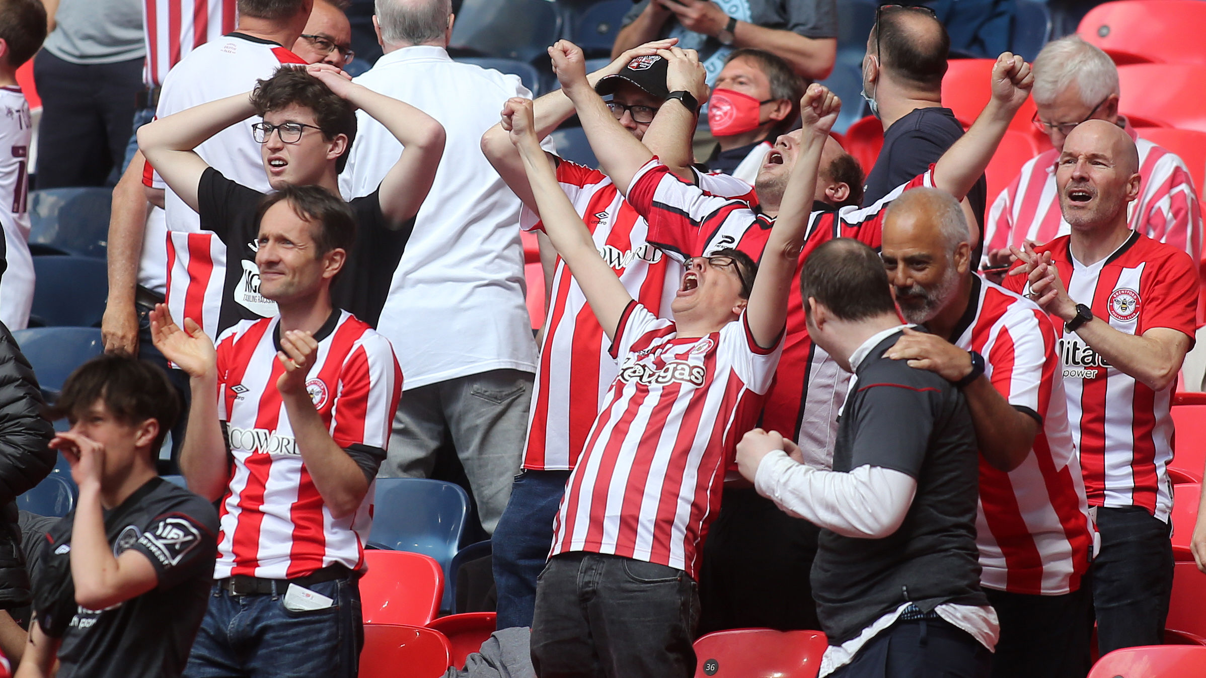 The Bees are buzzing. Fans elated as Brentford are back in Premier League