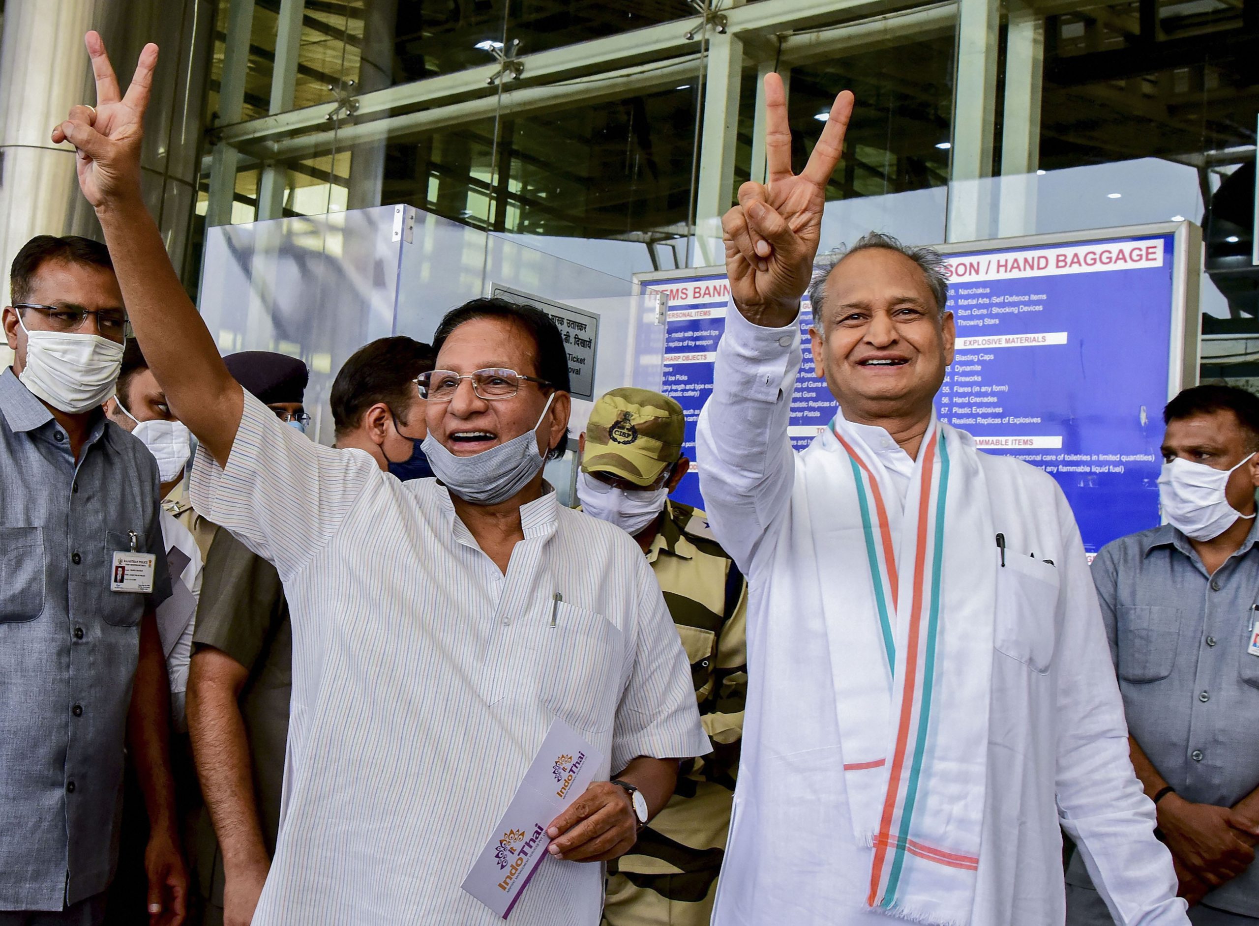 Ashok Gehlot urges Rajasthan MLAs to show unity on the floor of the house
