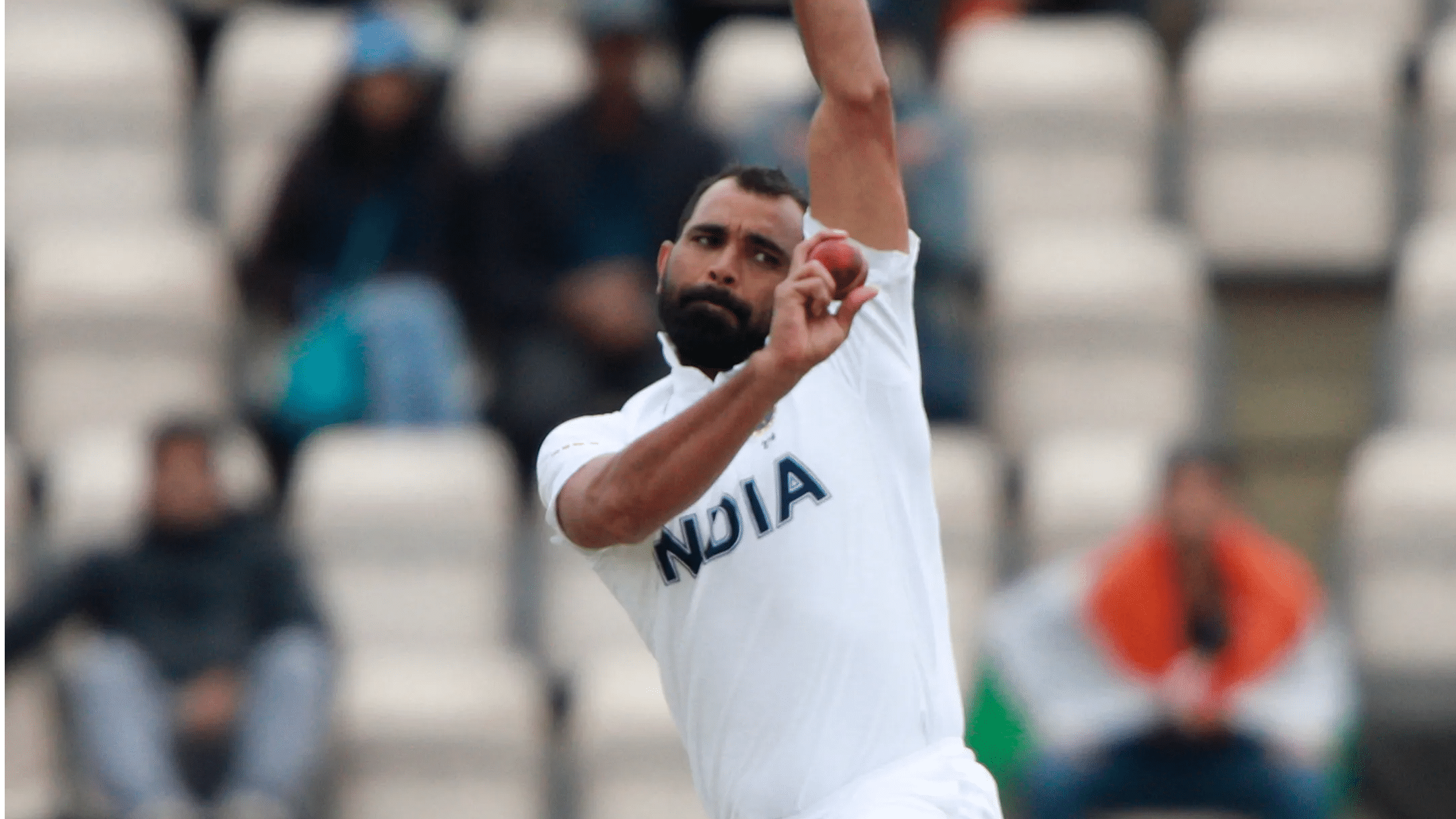 ‘New costume’: Pacer Mohammed Shami drapes himself in towel on field