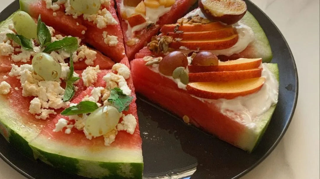 Instagram presents watermelon pizza. Know how to make this trending dish